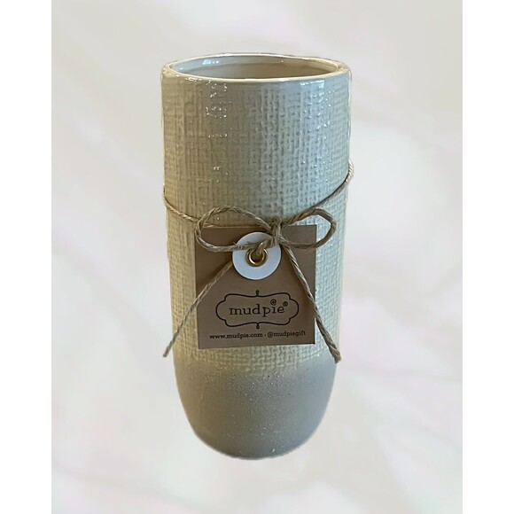 “Mud Pie"  Best Mom Ever Textured & Glazed Flower/Bud Vase, NWT - Picture 3 of 4